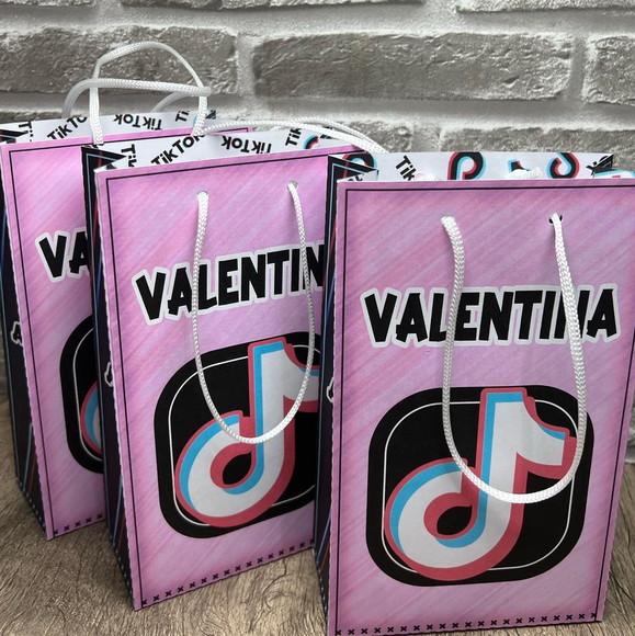 Sacolinhas Personalizadas Tik Tok