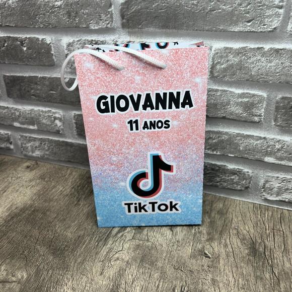 Sacolinhas Personalizadas Tik Tok