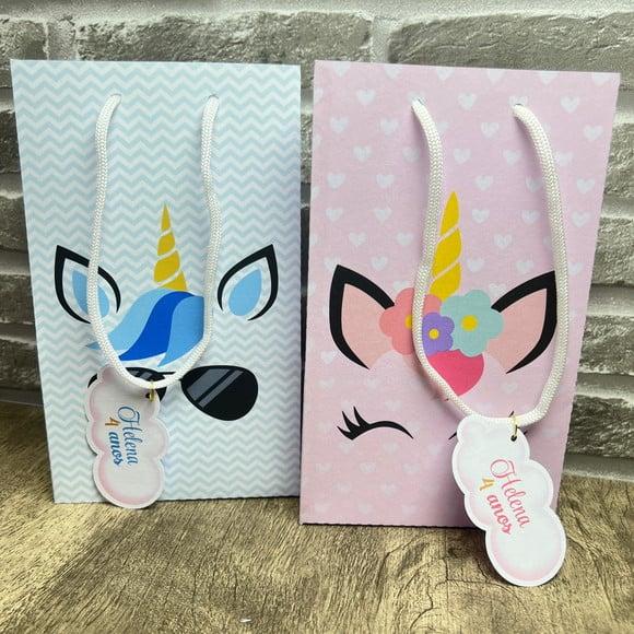 Sacolinhas Personalizadas Unicórnio
