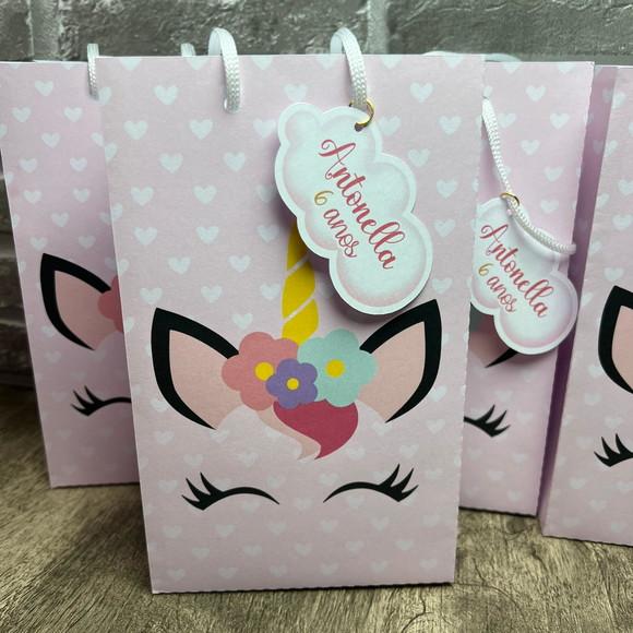Sacolinhas Personalizadas Unicórnio