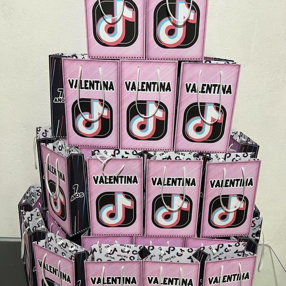 Sacolinhas Personalizadas Tik Tok