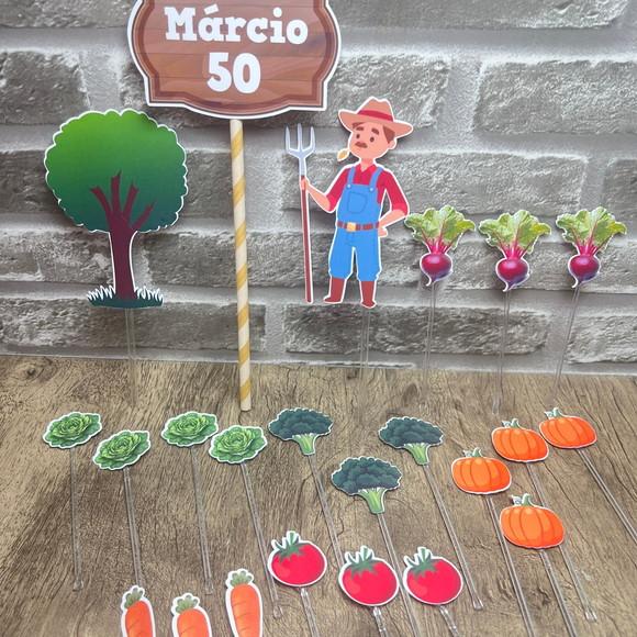 Topo de Bolo Agricultura