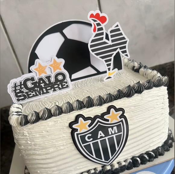 Topo de Bolo Atlético Mineiro Galo