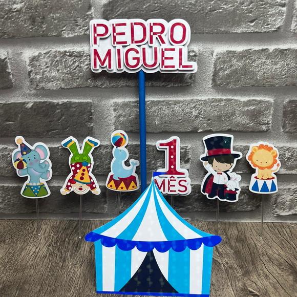 Topo De Bolo Circo Menino
