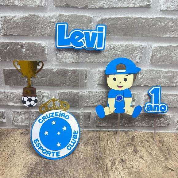 Topo de Bolo Cruzeiro Menino