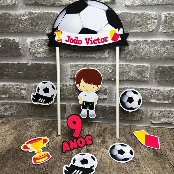 Topo de Bolo Futebol