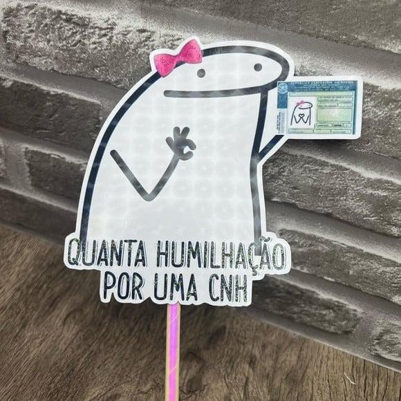 Topo De Bolo Habilitação Cnh