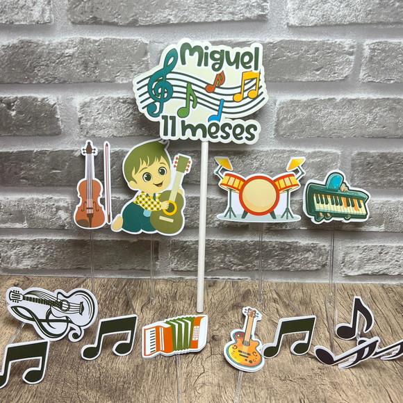 Topo de Bolo Instrumentos Musicais