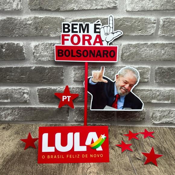 Topo de Bolo Lula
