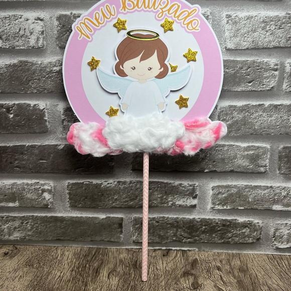 Topo de Bolo Meu Batizado