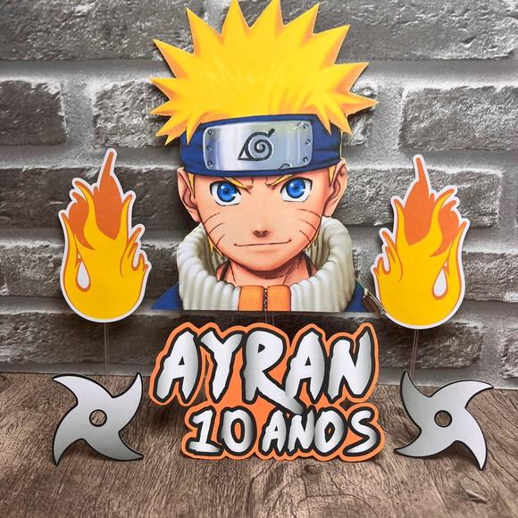Topo De Bolo Naruto