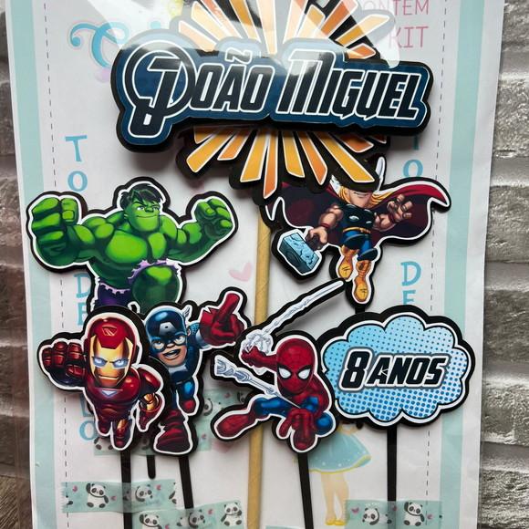 Topo de Bolo os Vingadores