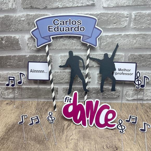 Topo de Bolo Professor de Dança