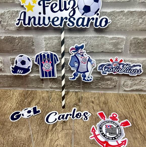 Topo de Bolo Times de Futebol
