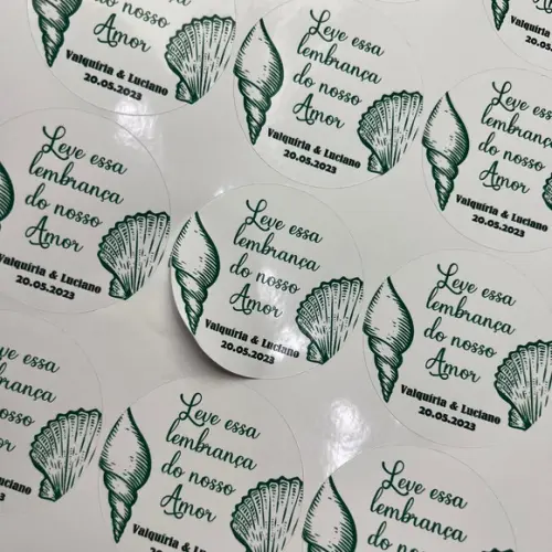 Adesivos para Latinhas Noiva