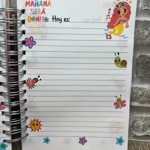 Agenda Caderno Karol G Mañana Será Bonito