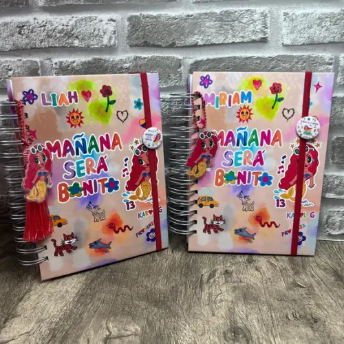 Agenda Caderno Karol G Mañana Será Bonito