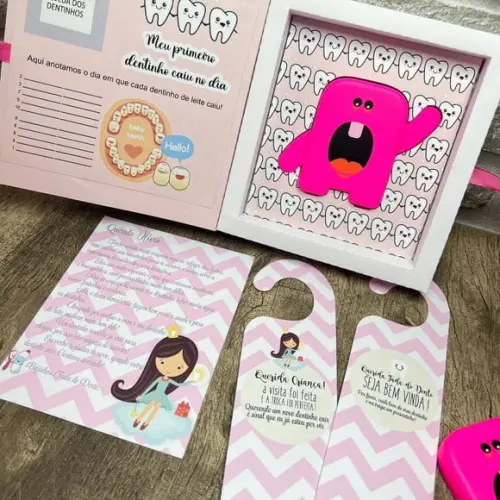 Álbum Dental Rosa