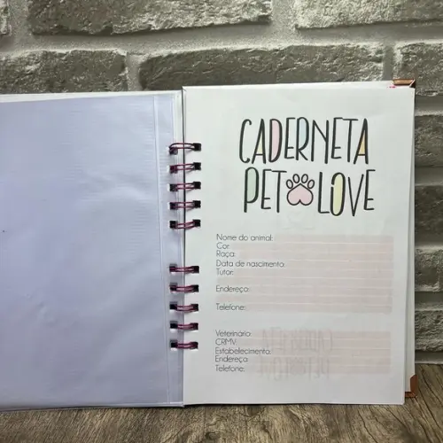 Caderneta de Vacinação Pet Love