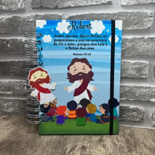Caderno Catequese Personalizado Jesus
