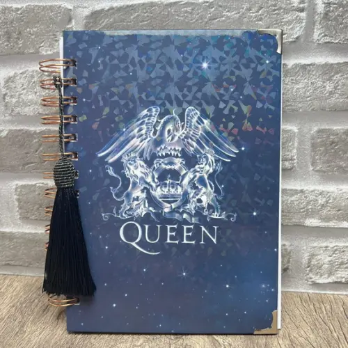 Caderno Queen Freddy Mercury