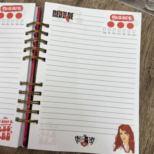 Caderno Rebelde Rbd