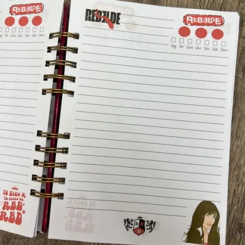 Caderno Rebelde Rbd