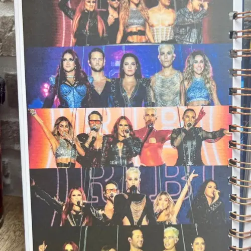 Caderno Rebelde Rbd Tour