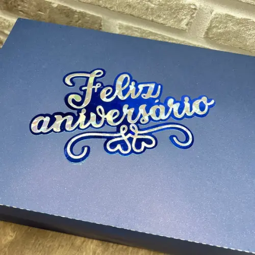 Caixa Cenário Feliz Aniversário