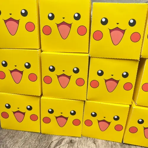 Caixa Cubo Pikachu
