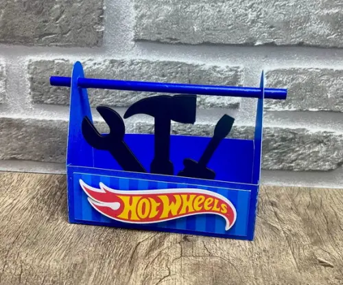 Caixa Ferramentas Hot Wheels