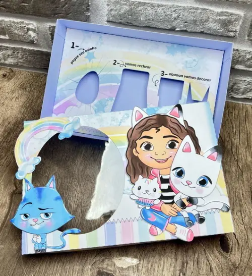 Caixa Kit Mini Confeiteiro a Casa Mágica da Gaby