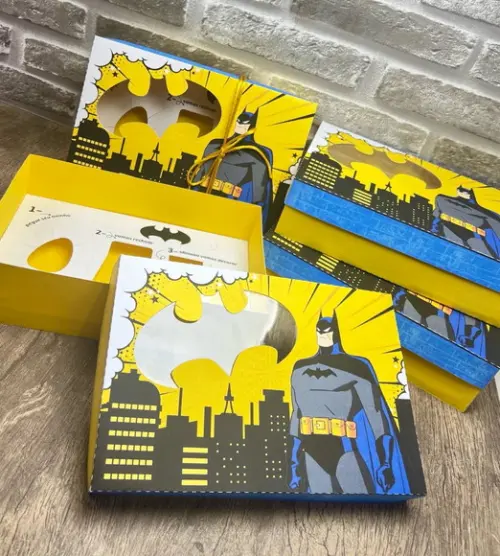 Caixa Kit Mini Confeiteiro Batman