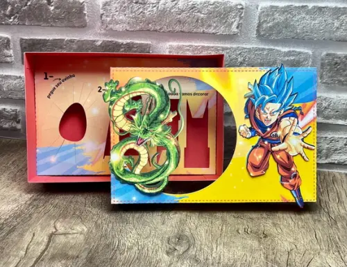 Caixa Kit Mini Confeiteiro Dragon Ball