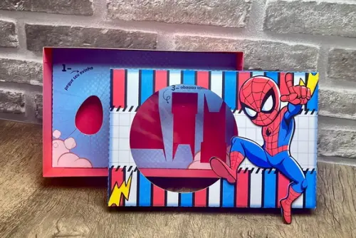 Caixa Kit Mini Confeiteiro Homem Aranha Cute