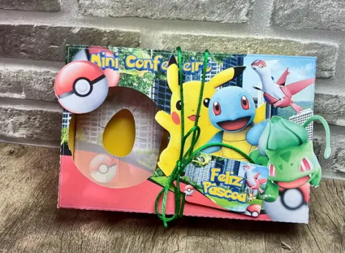 Caixa Kit Mini Confeiteiro Pokemon