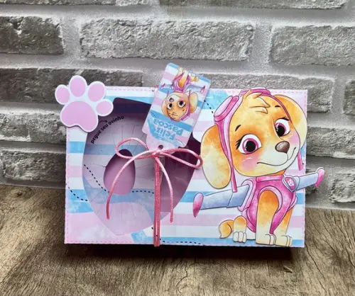 Caixa Kit Mini Confeiteiro Skye Patrulha Canina