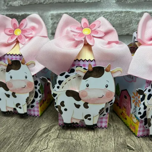 Caixa Milk Fazendinha Rosa