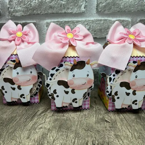 Caixa Milk Fazendinha Rosa