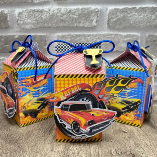 Caixa Milk Hot Wheels