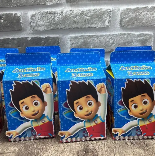 Caixa Milk patrulha Canina