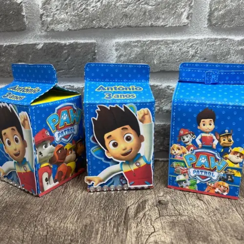 Caixa Milk patrulha Canina