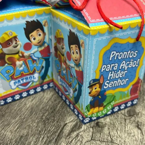 Caixa Milk Torre patrulha Canina