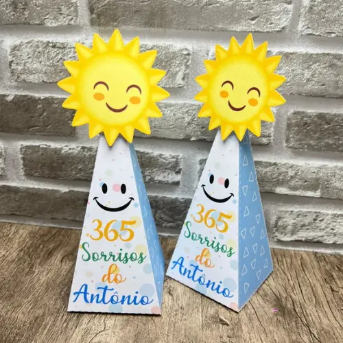 Caixa Pirâmide 365 Sorrisos