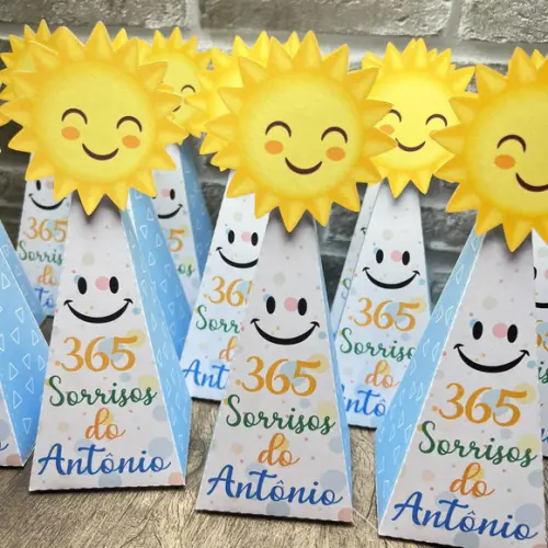 Caixa Pirâmide 365 Sorrisos