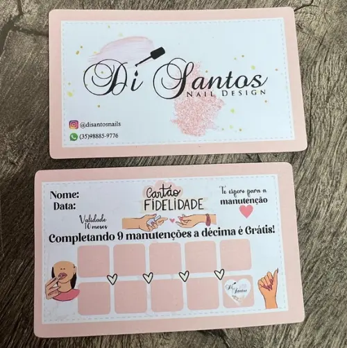 Cartão Fidelidade Nail Design