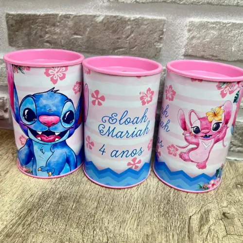 Cofrinho Personalizado Stitch
