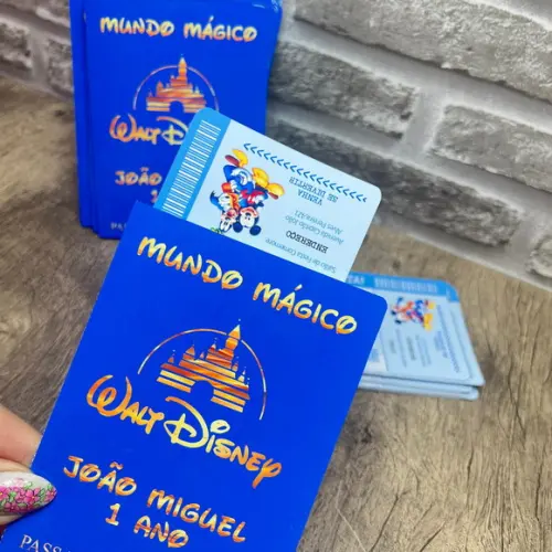 Convite Passaporte Disney