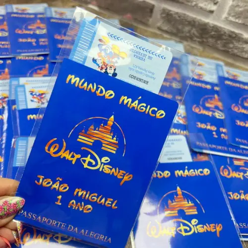 Convite Passaporte Disney