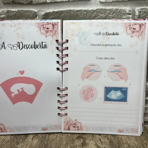 Diário da Gestante Planner Agenda